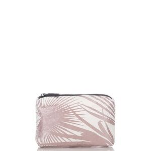 ALOHA Collection Mini Pouch – Day Palms Mini (Rose Gold) NWT
